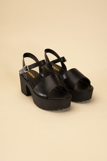 STACIE-S Platform Sandals by Fortune Dynamic | Fleurcouture