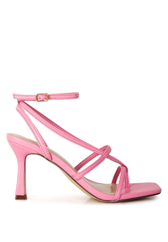 Stalker Strappy Ankle Strap Sandals by Rag Company | Fleurcouture