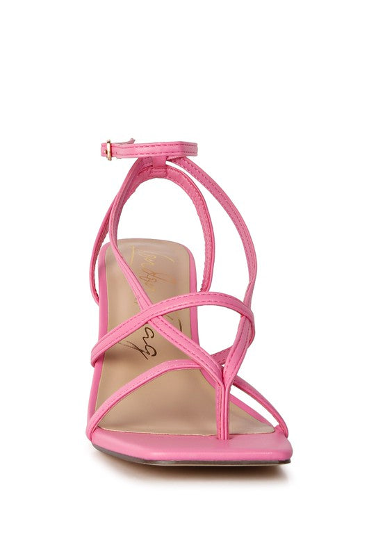 Stalker Strappy Ankle Strap Sandals by Rag Company | Fleurcouture