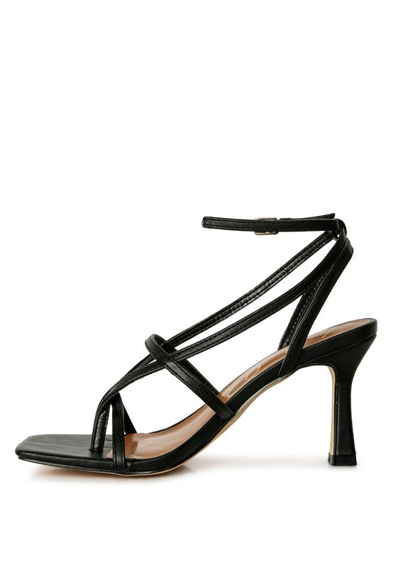 Stalker Strappy Ankle Strap Sandals by Rag Company | Fleurcouture