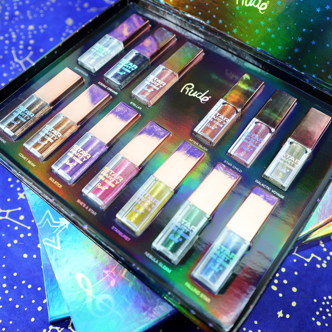 Star Party Liquid Eyeshadow Complete Set (SPECIAL DEAL) Gift Sets by Rude Cosmetics | Fleurcouture