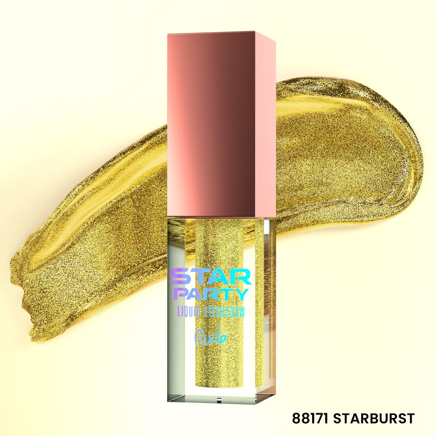 Star Party Liquid Glitter Eyeshadow Starburst Single Eyeshadows by Rude Cosmetics | Fleurcouture