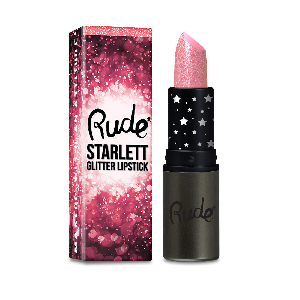 Starlett Glitter Lipstick Lipstick by Rude Cosmetics | Fleurcouture