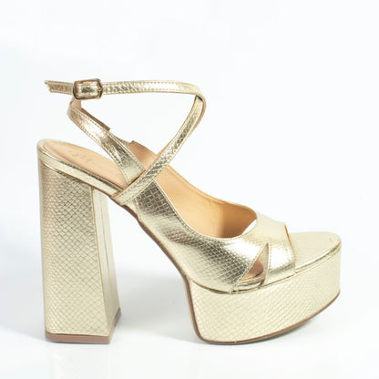 STELLA 2 Gold 5 HEELS by MODAPASSO | Fleurcouture