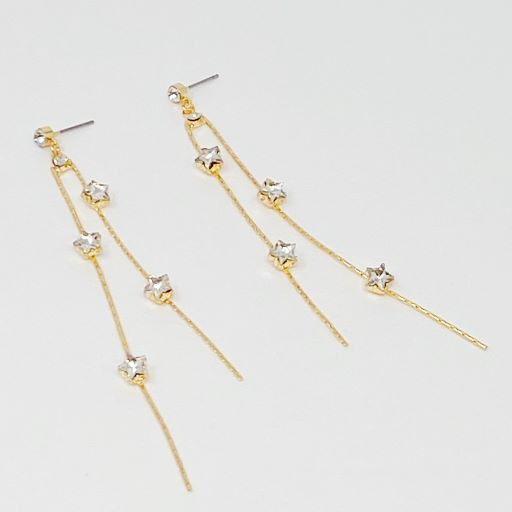 Strands of Stars Earrings OS by Ellison and Young | Fleurcouture