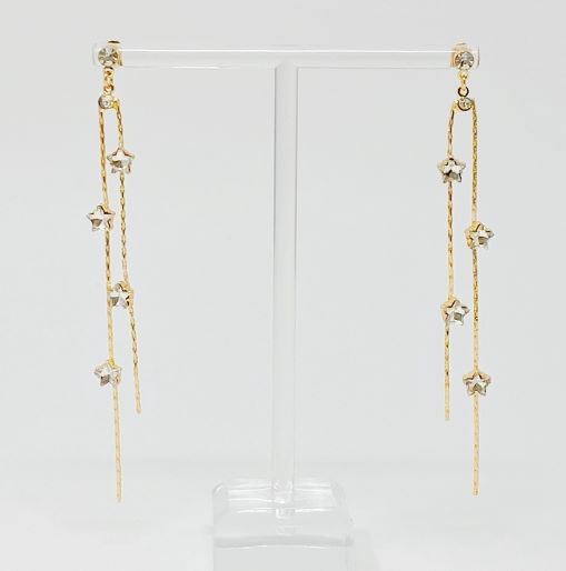 Strands of Stars Earrings OS by Ellison and Young | Fleurcouture