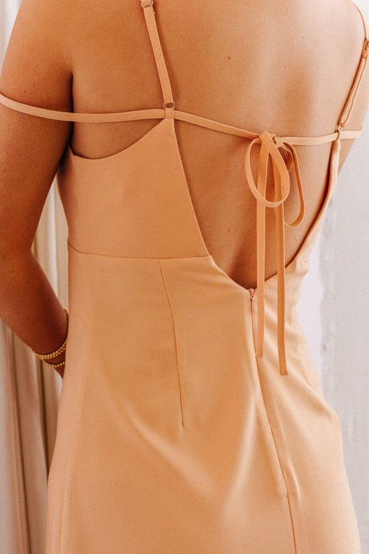 Strap Detail Mini Dress by LE LIS | Fleurcouture