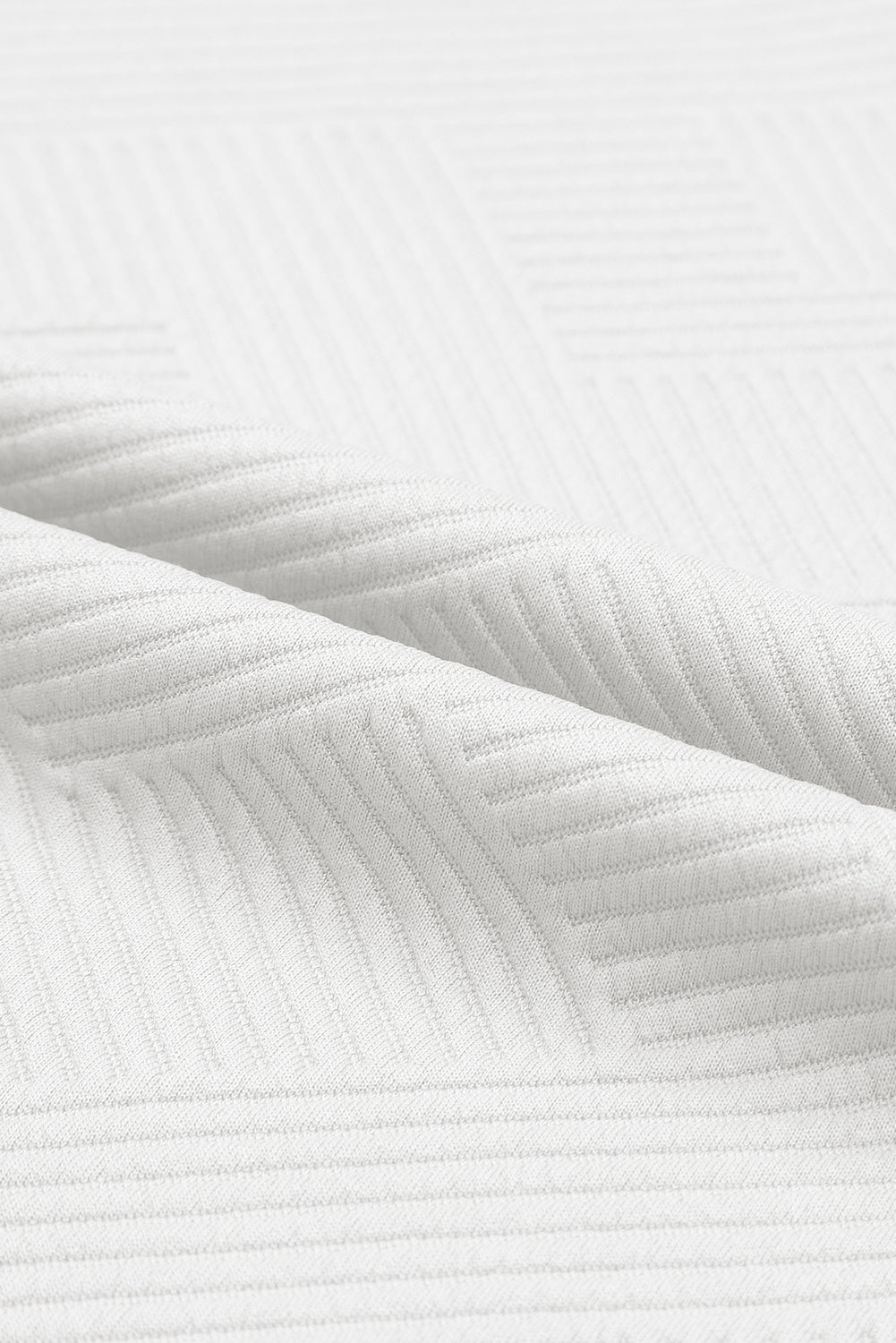 Strawberry Pink Textured Loose Fit T Shirt and Drawstring Pants Set 95%Polyester+5%Elastane Two Piece Sets/Pant Sets by Fleurcouture | Fleurcouture