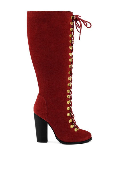 Street-Slay Antique Heeled Calf Boot by Rag Company | Fleurcouture