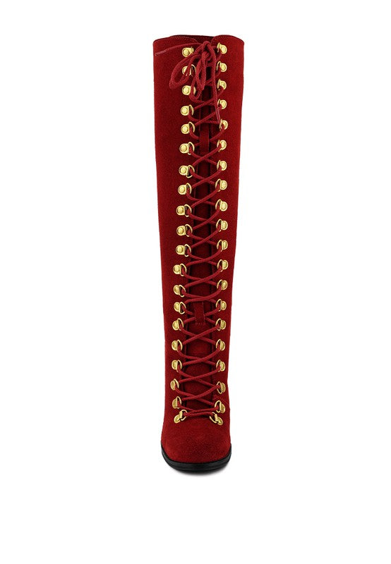 Street-Slay Antique Heeled Calf Boot by Rag Company | Fleurcouture