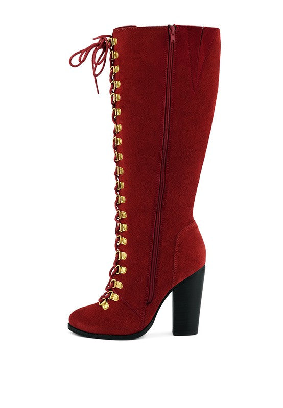 Street-Slay Antique Heeled Calf Boot by Rag Company | Fleurcouture