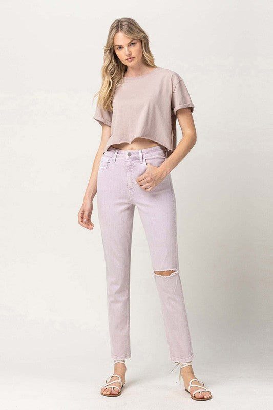 Stretch Mom Jeans MADDEN by VERVET by Flying Monkey | Fleurcouture