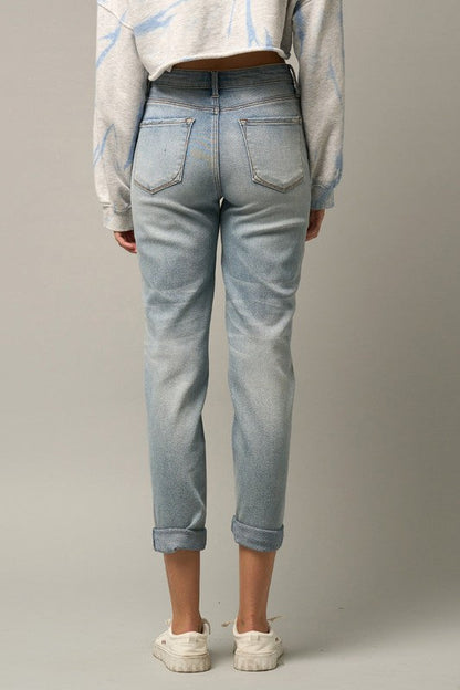 STRETCH PREMIUM GIRLFRIEND JEANS MEDIUM by Insane Gene | Fleurcouture