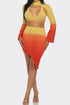 Sunset Aura 3 Piece Set ORANGE S by Athina | Fleurcouture