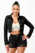 Super Stretchy Cropped Jacket Jackets by Fleurcouture | Fleurcouture
