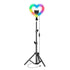 Supersonic PRO Live Stream 10in Heart Ring Light Black One Size by Jupiter Gear | Fleurcouture