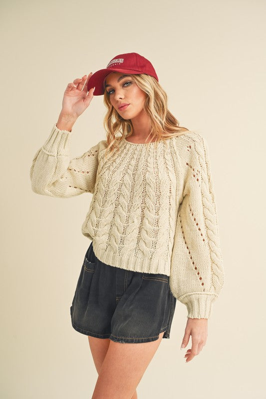 Tally Sweater S by Aemi + Co | Fleurcouture