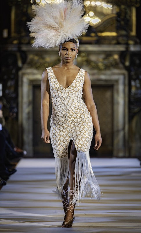 Tassel Frenzy creamy white by ELJ Avenue | Fleurcouture