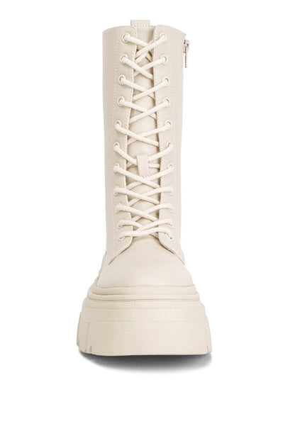 Tatum Combat Boots by Rag Company | Fleurcouture