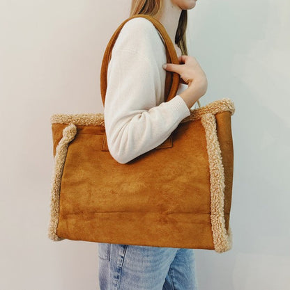 Teddy Cozy The Tote Shoulder Bag OS by Ellison and Young | Fleurcouture