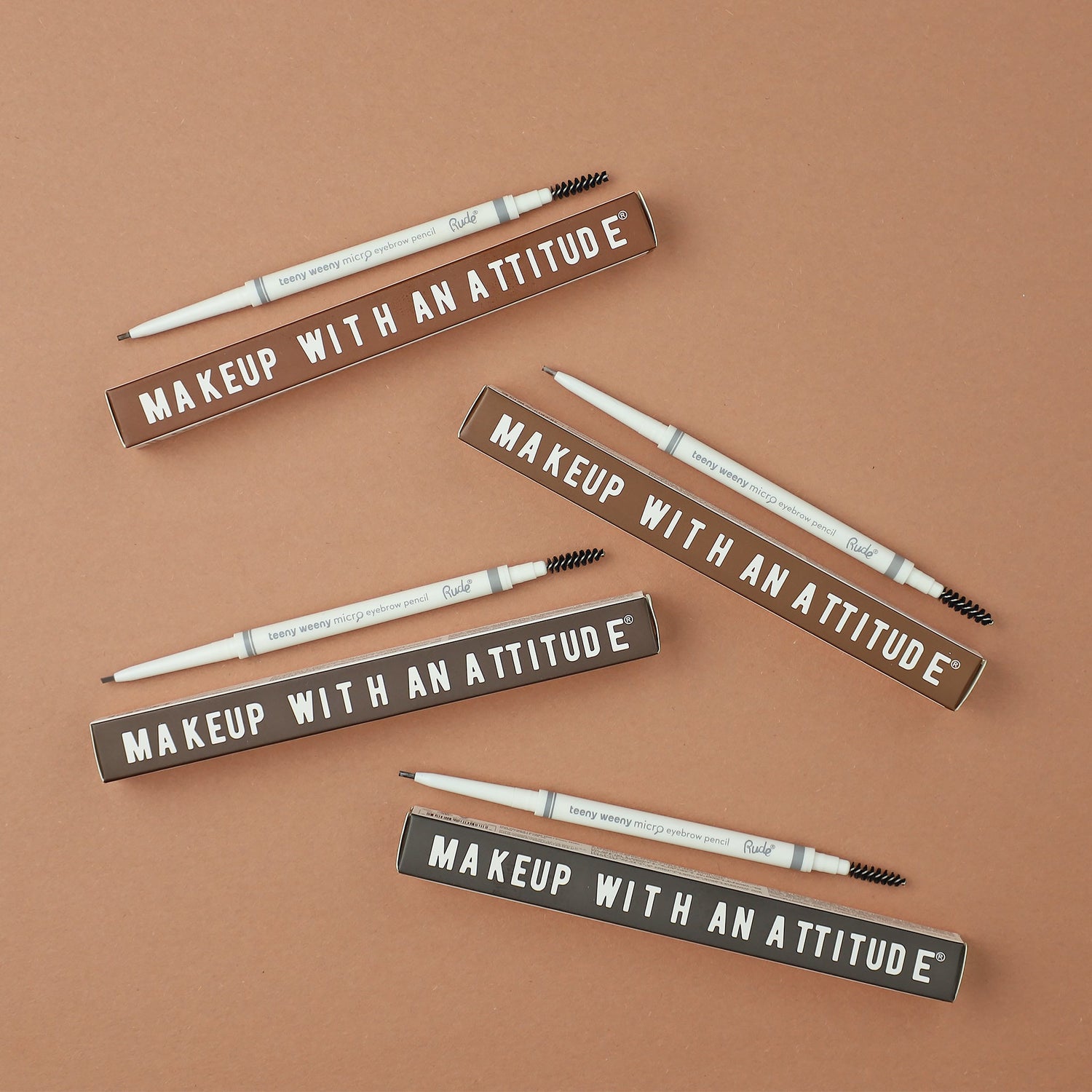 Teeny Weeny Precision Micro Eyebrow Pencil Eyebrows by Rude Cosmetics | Fleurcouture