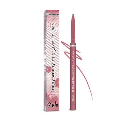 Teeny Weeny Rich and Creamy Micro Gel Lip Liner Dream On Lip Liner by Rude Cosmetics | Fleurcouture