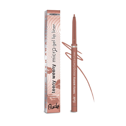 Teeny Weeny Rich and Creamy Micro Gel Lip Liner In the Buff Lip Liner by Rude Cosmetics | Fleurcouture