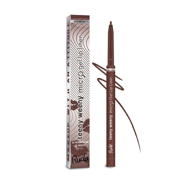 Teeny Weeny Rich and Creamy Micro Gel Lip Liner Let's Chill Lip Liner by Rude Cosmetics | Fleurcouture