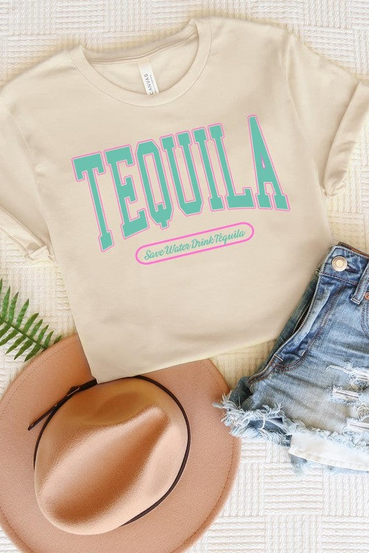 Tequila Summer Drink Graphic T Shirts CREAM S by Color Bear | Fleurcouture