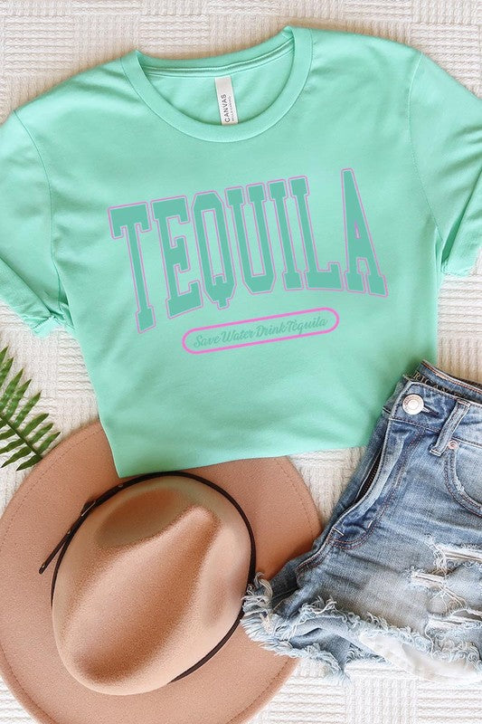 Tequila Summer Drink Graphic T Shirts MINT S by Color Bear | Fleurcouture