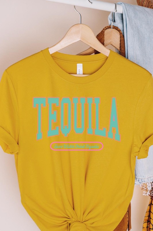 Tequila Summer Drink Graphic T Shirts MUSTARD S by Color Bear | Fleurcouture