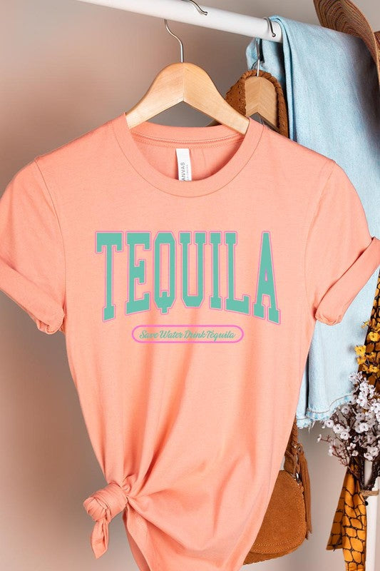 Tequila Summer Drink Graphic T Shirts SUNSET S by Color Bear | Fleurcouture