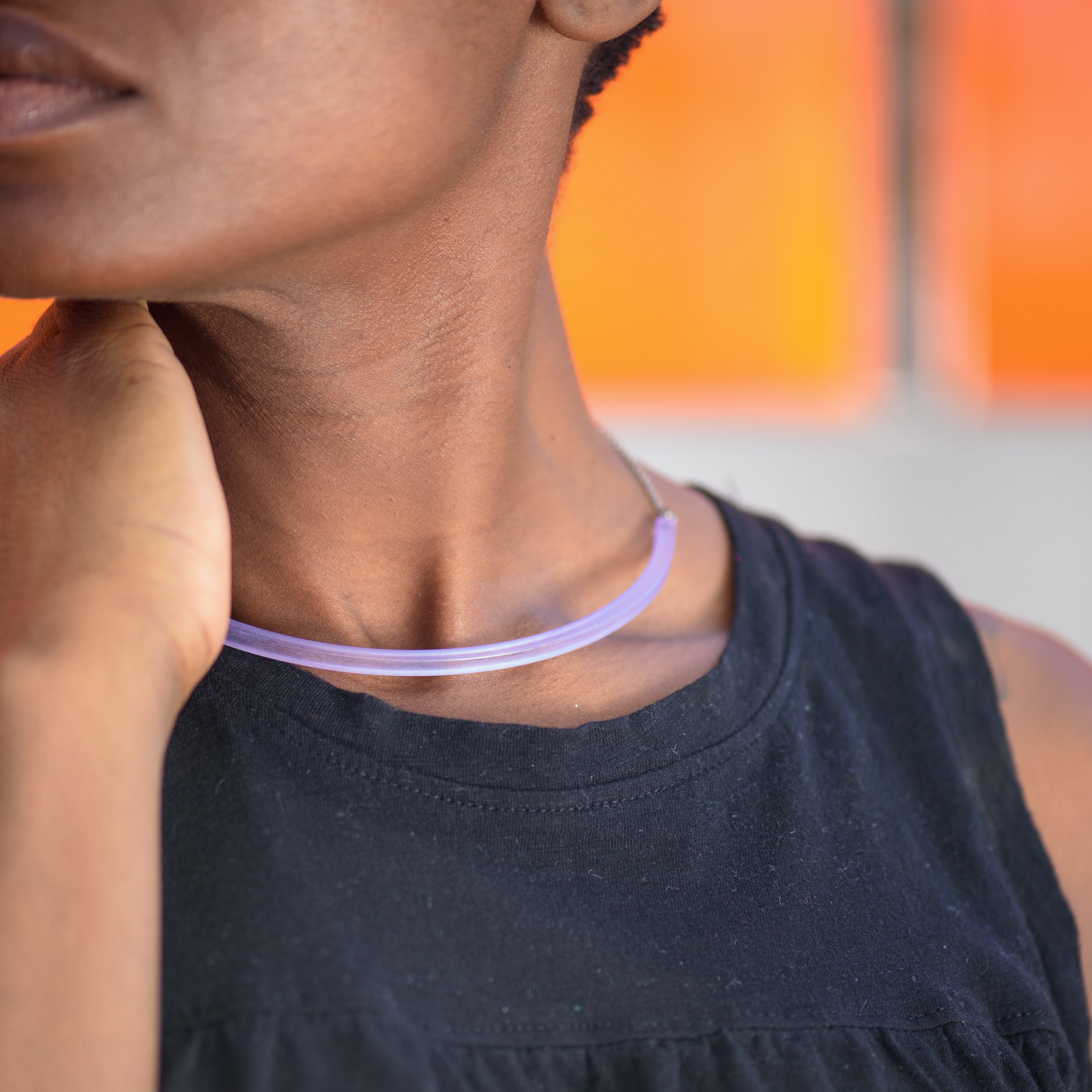 The Bar Necklace Bar Necklaces by Leetie Lovendale | Fleurcouture