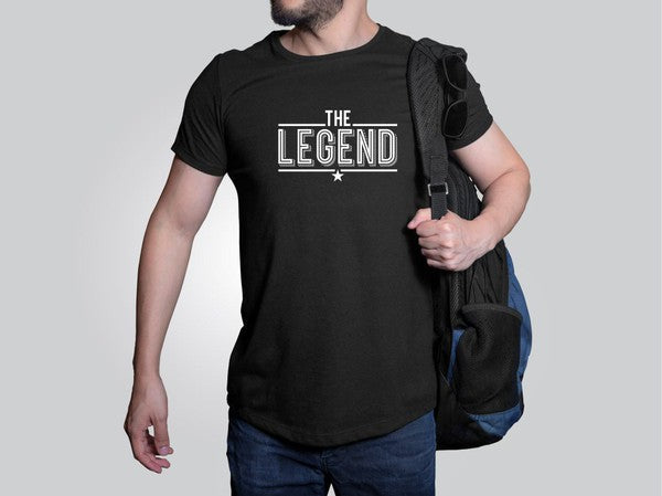 The Legend Dad Softstyle Tee Black 2X by Ocean and 7th | Fleurcouture