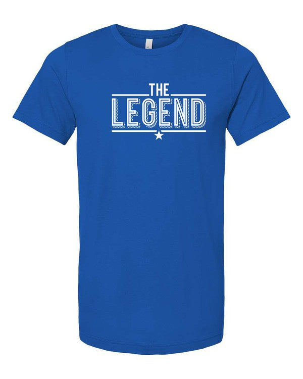 The Legend Dad Softstyle Tee Royal 2X by Ocean and 7th | Fleurcouture