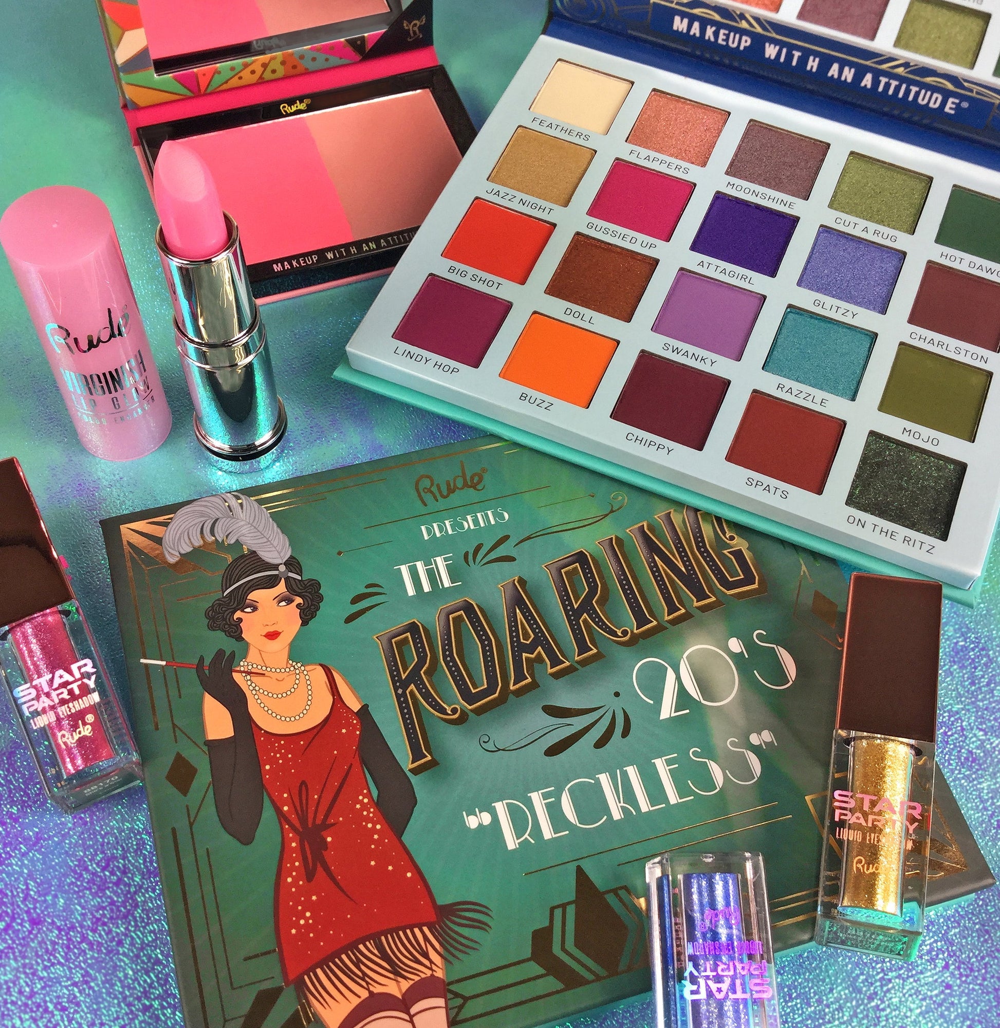 The Roaring 20's Eyeshadow Palette - Reckless Eyeshadow Palettes by Rude Cosmetics | Fleurcouture