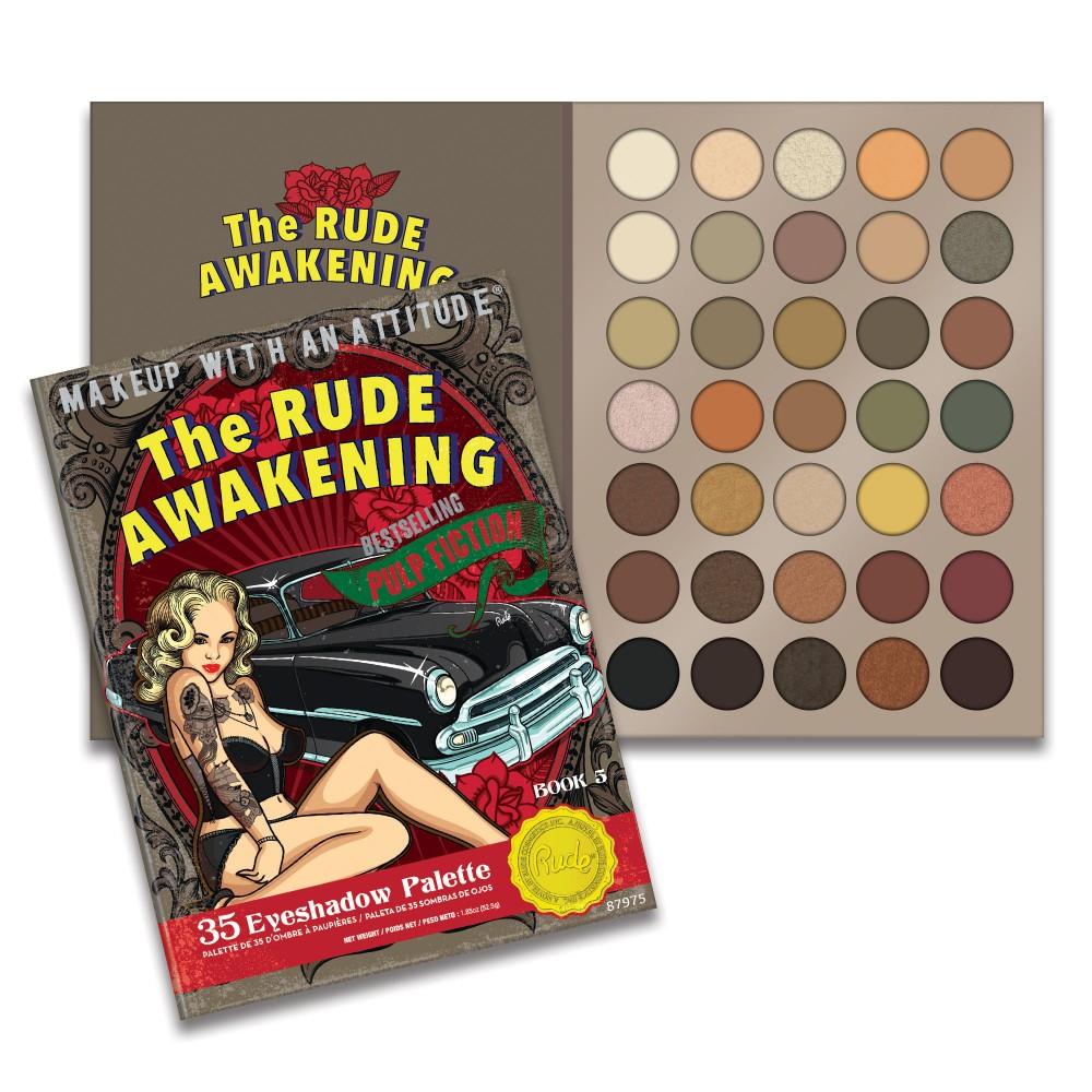 The Rude Awakening Eyeshadow Palette Display Set, 12pcs Wholesale Set by Rude Cosmetics | Fleurcouture