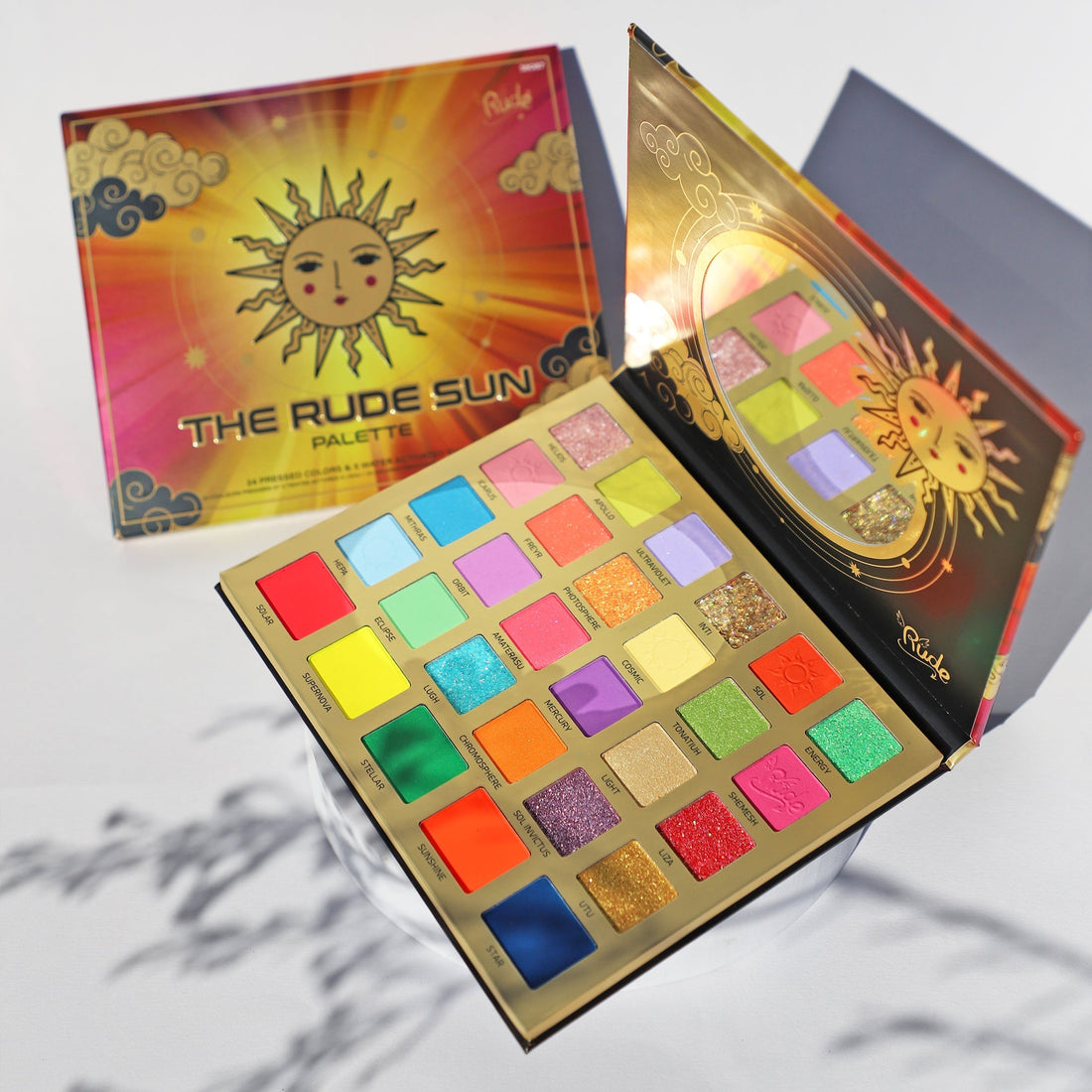 The Rude Sun Palette Eye Shadow by Rude Cosmetics | Fleurcouture