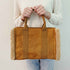 The Tote Crossbody Bag With Handles Teddy Brown OS by Ellison and Young | Fleurcouture