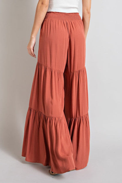 Tiered Wide Pants by eesome | Fleurcouture