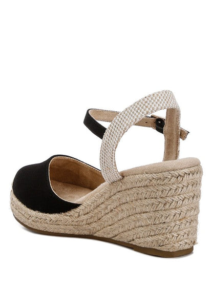 Trand Wedge Espadrille Sandals by Rag Company | Fleurcouture