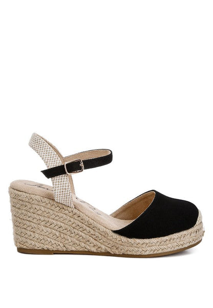 Trand Wedge Espadrille Sandals by Rag Company | Fleurcouture