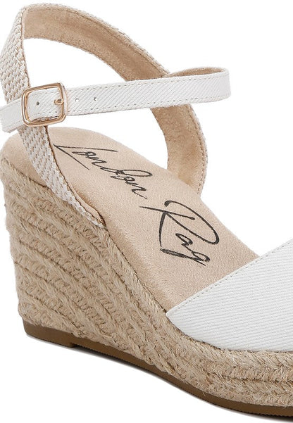 Trand Wedge Espadrille Sandals by Rag Company | Fleurcouture