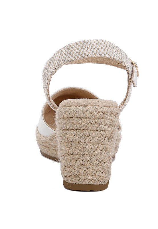 Trand Wedge Espadrille Sandals by Rag Company | Fleurcouture