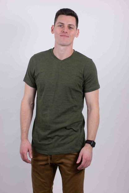 Tri-Blend V-Neck T-Shirt by Generation XYZ | Fleurcouture