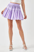 Trim Lace with Folded Detail Skirt LAVENDER S by Mustard Seed | Fleurcouture