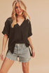 Trudie Toop BLACK S by Aemi + Co | Fleurcouture