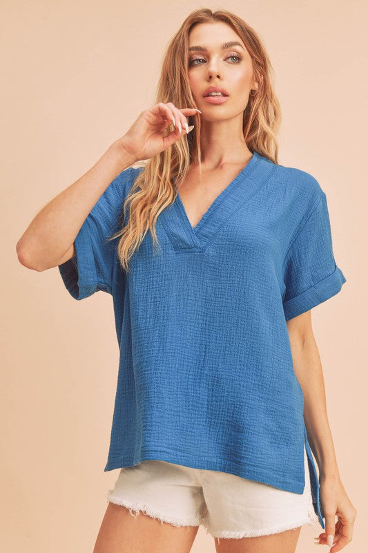 Trudie Toop COBALT S by Aemi + Co | Fleurcouture