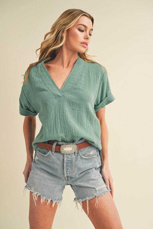 Trudie Toop SEAGREEN S by Aemi + Co | Fleurcouture