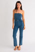 Tube Denim Jumpsuit DENIM L by LE LIS | Fleurcouture